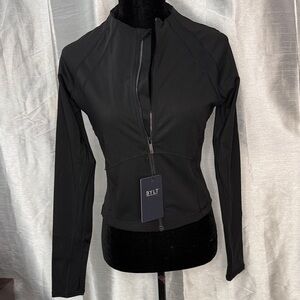 BYLT Premium Basics Metta Full Zip Jacket Track Running Training Black Women’s M